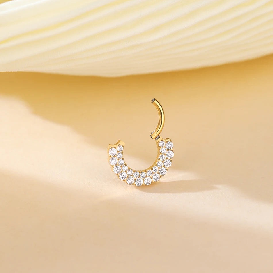 Titanium Daith/septum Piercing 1.2/8mm