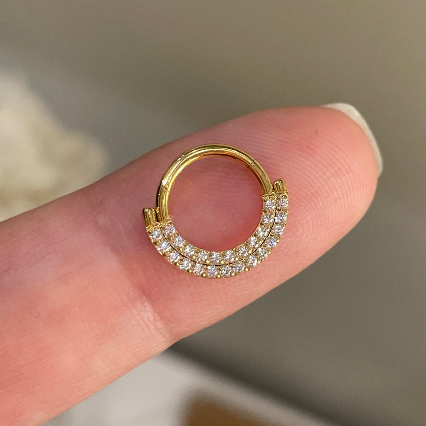 Iris Titanium Daith-Septum 1.2/8mm