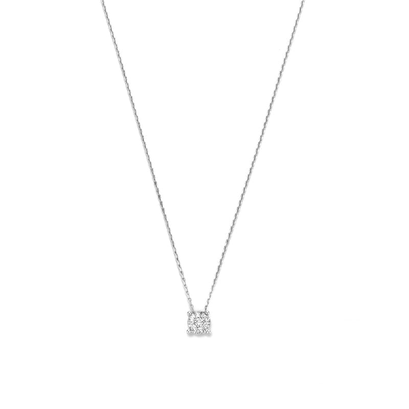 925 Silver Sterling 5A Zircon Necklace